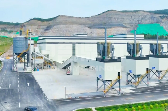 山東東平縣時產1500噸砂石骨料生產線 山東東平縣時產1500噸砂石骨料生產線