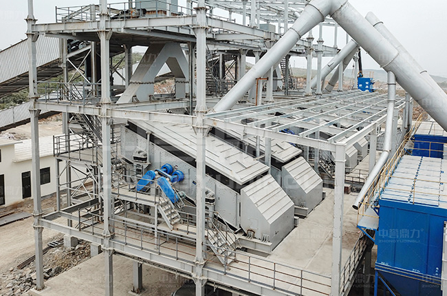 河南新鄉(xiāng)天利建材時產(chǎn)2500噸砂石料生產(chǎn)線 河南新鄉(xiāng)天利建材時產(chǎn)2500噸砂石料生產(chǎn)線